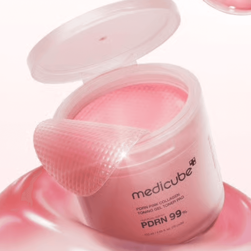 Medicube Pdrn Pink Collagen Toning Gel Toner Pad 70 Pads