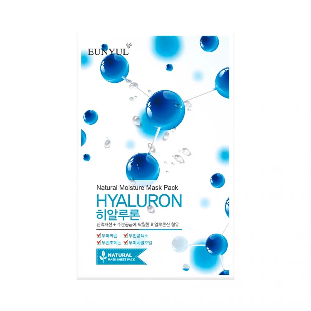 Eunyul Natural Moisture / Hyaluron Sheet Mask