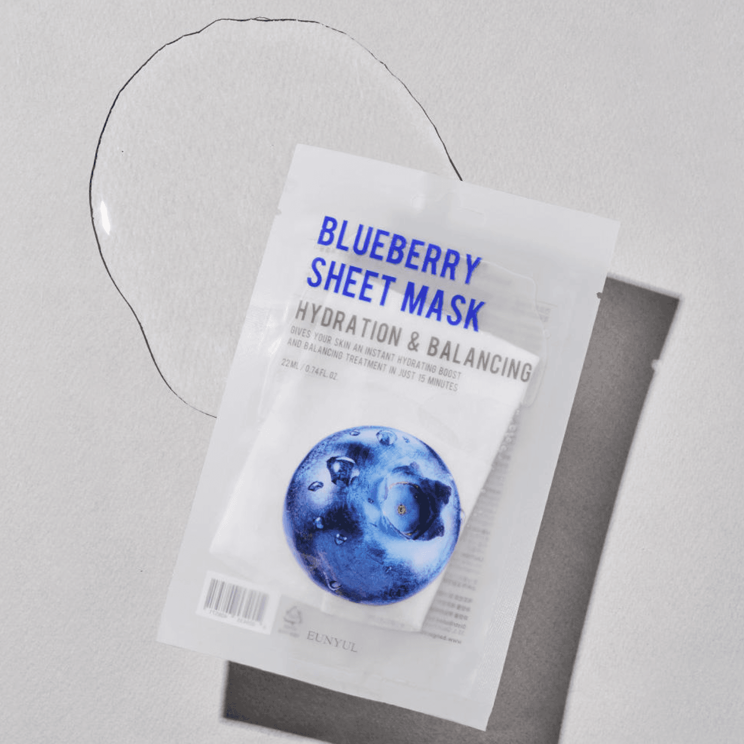 Eunyul Purity / Blueberry Sheet Mask, image 3 of 10