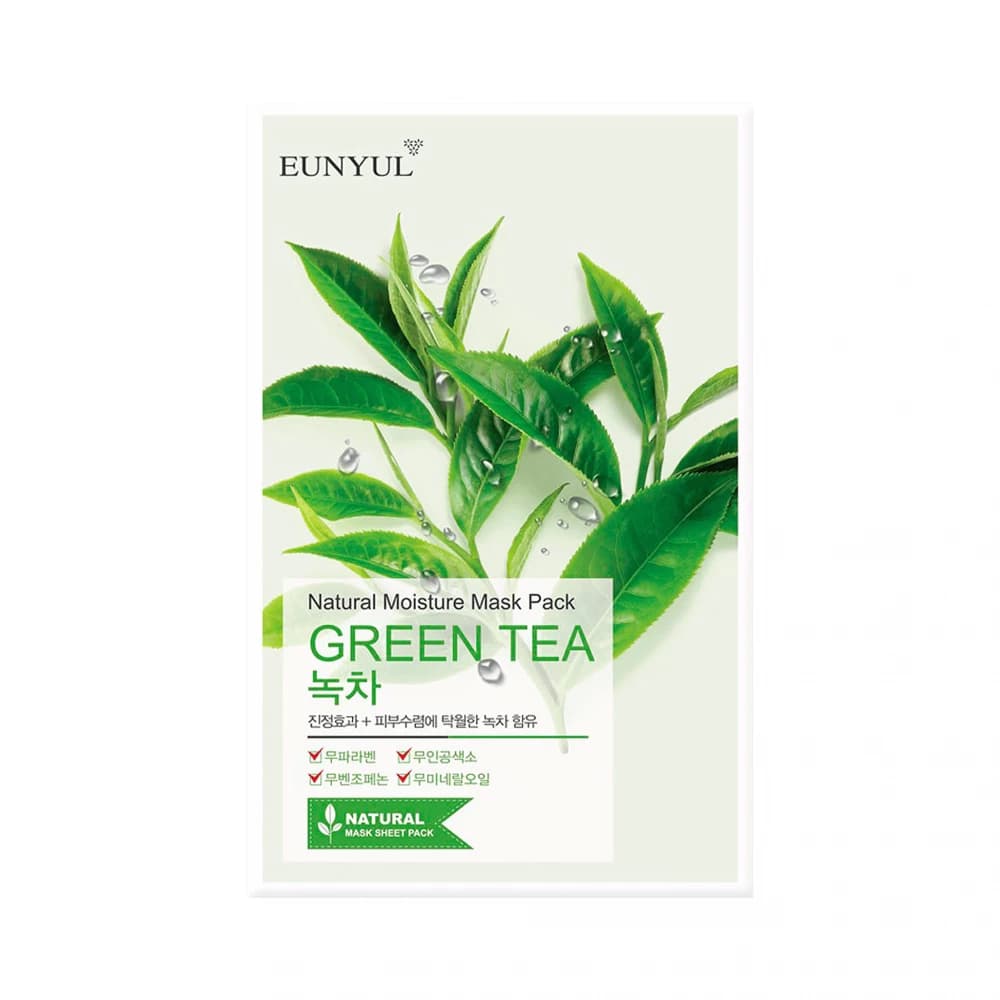 Eunyul Natural Moisture / Green Tea Sheet Mask
