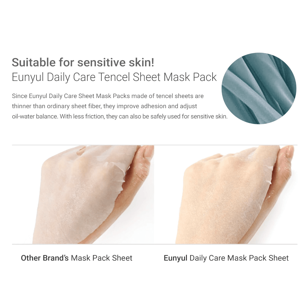 Eunyul Daily care / Rice sheet Mask, image 4 of 4