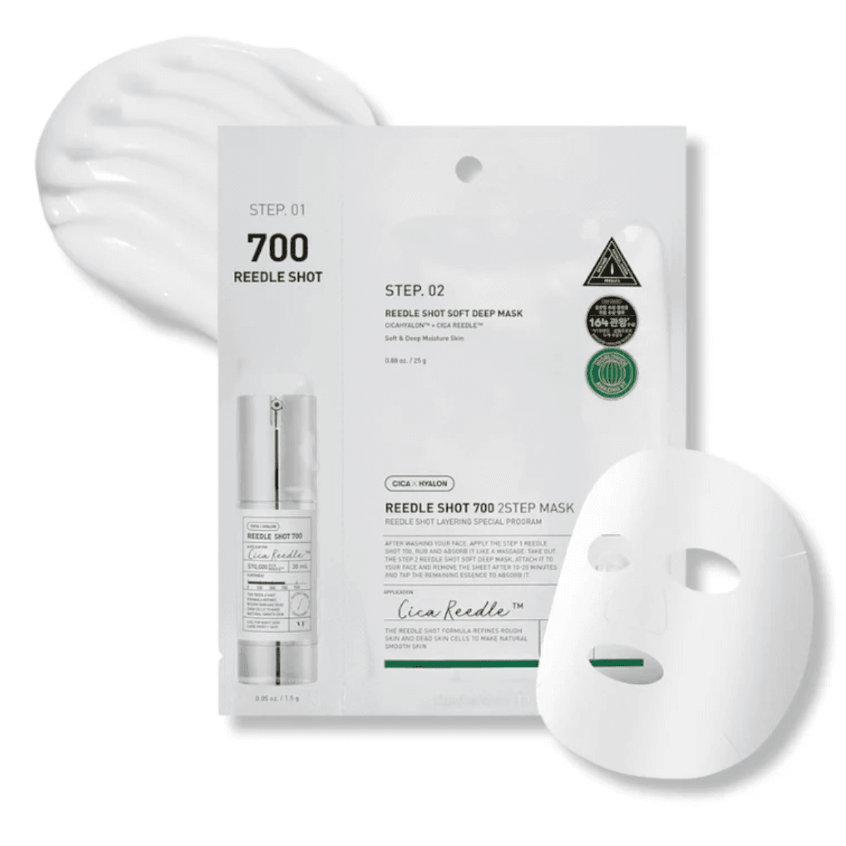 VT Cosmetics Reedle Shot 700 2-Step Mask