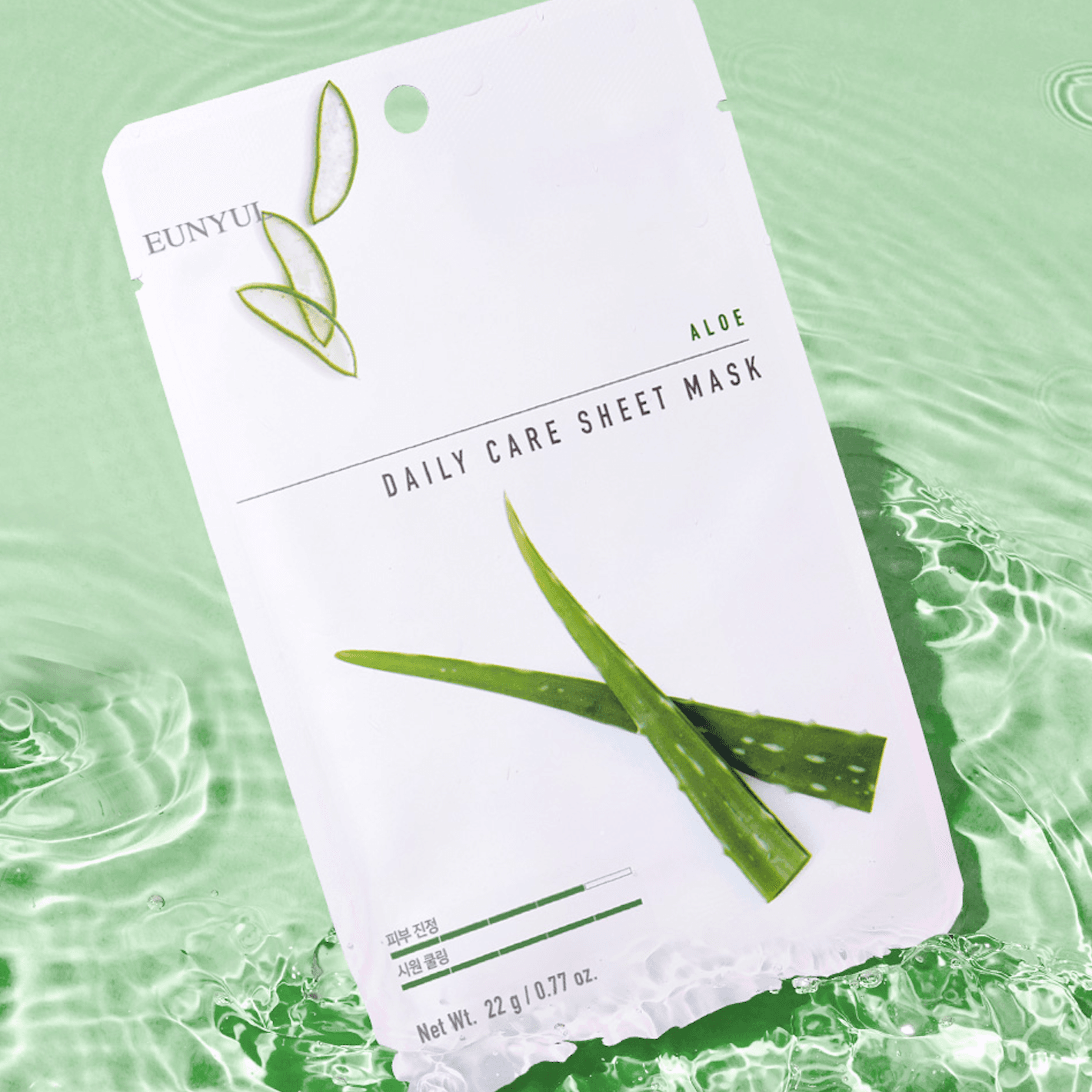 Eunyul Daily care / Aloe sheet Mask, image 2 of 8