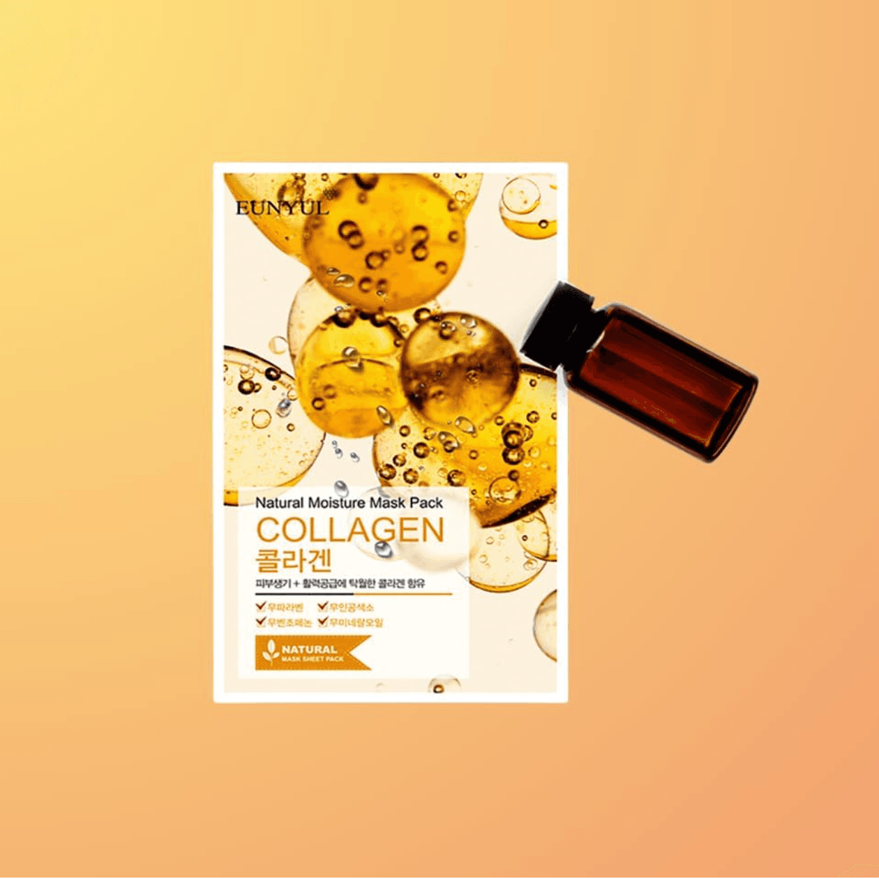 Eunyul Natural Moisture / Collagen Sheet Mask, image 2 of 5