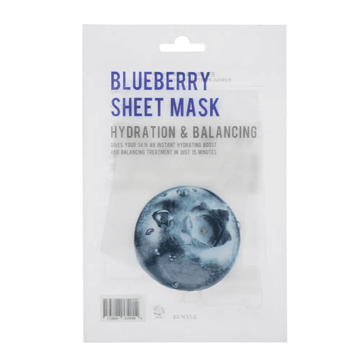 Eunyul Purity / Blueberry Sheet Mask, image 2 of 10